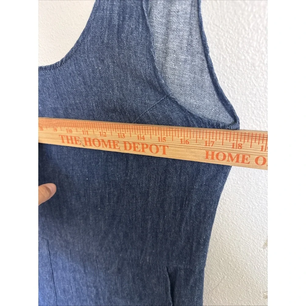 The Seea BILLIE Jumpsuit Hemp Denim Size M Overalls Beach - Picture 11 of 13